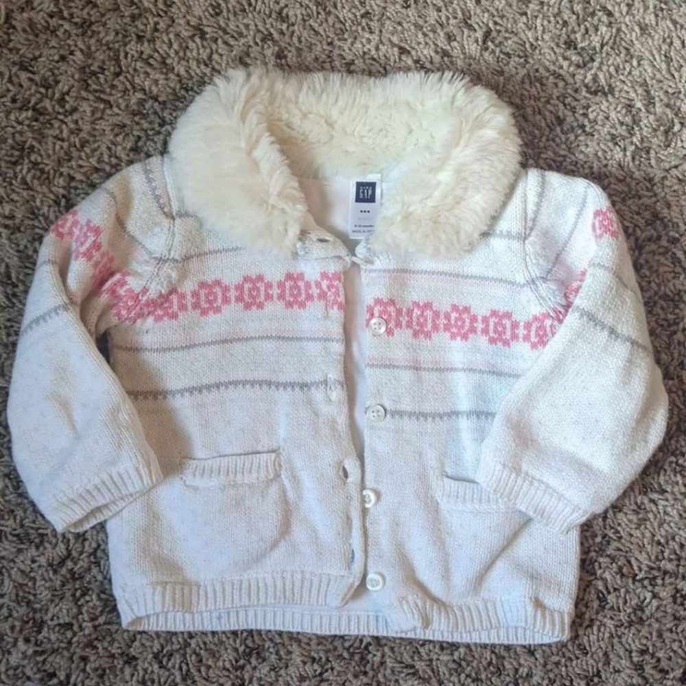 SOLD Baby Gap Sweater Jacket 6-12M